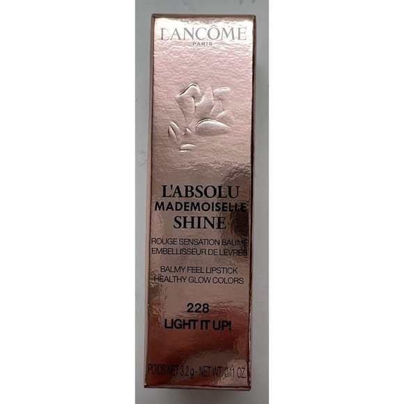 Lancôme Other - Lancome L'Absolu Mademoiselle Shine - 0.11oz #228 Light It Up! Lipstick - NIB